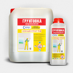 Грунтовка акриловая (концентрат 1:4) «Сириус»™